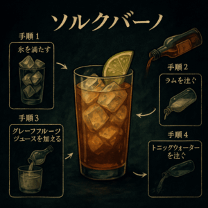 ソル・クバーノの作り方