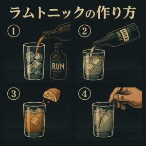 ラムトニックの作り方